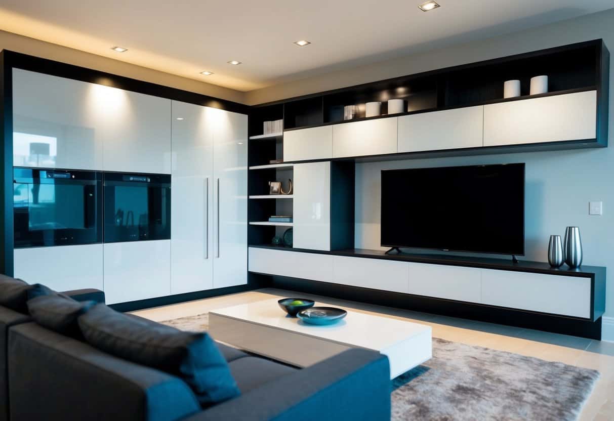 living room wall unit