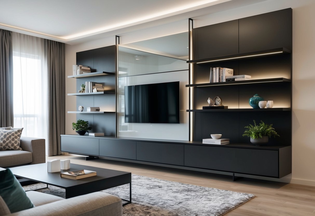 living room wall unit