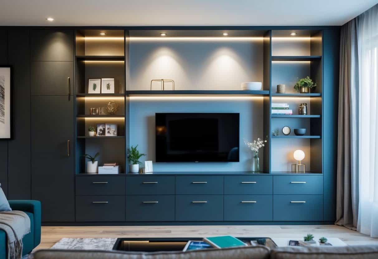 living room wall unit