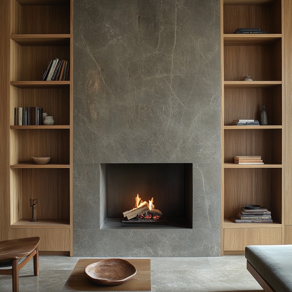 chimney breast modern alcove ideas